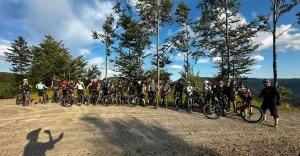 Rowerowo w ramach akcji #AktywnaŚroda. Zachód słońca na Hali Jaworowej